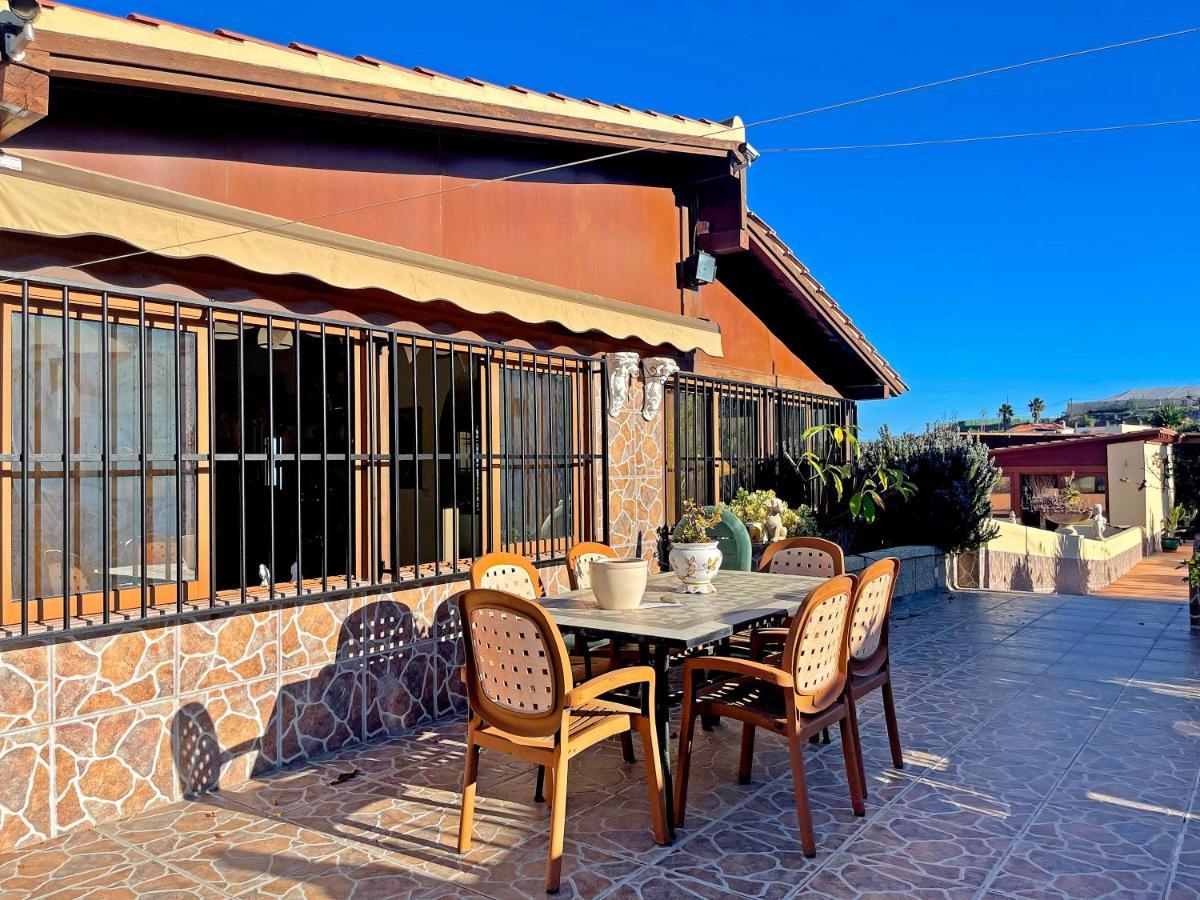 Exquisite Rural House With Garden, Pool And Sea Views Villa Arico Viejo Ngoại thất bức ảnh