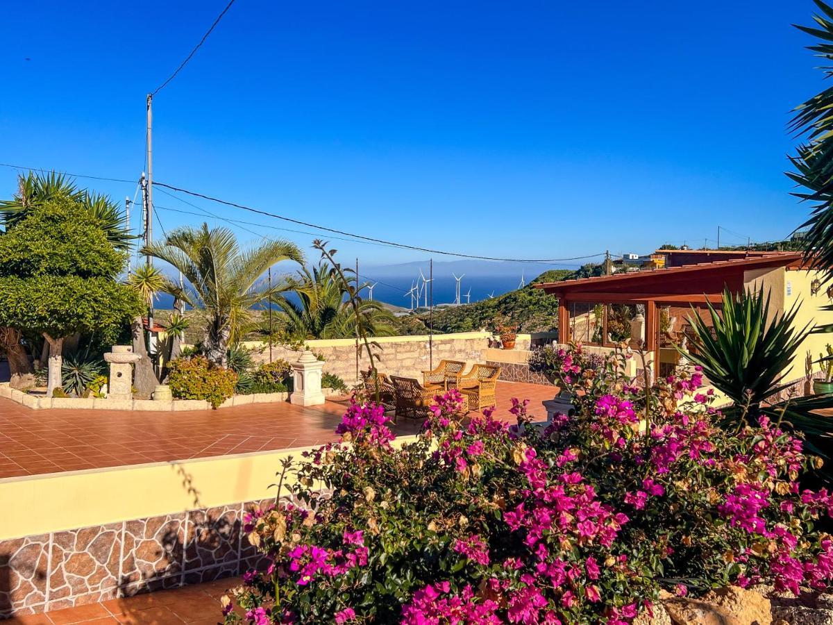 Exquisite Rural House With Garden, Pool And Sea Views Villa Arico Viejo Ngoại thất bức ảnh