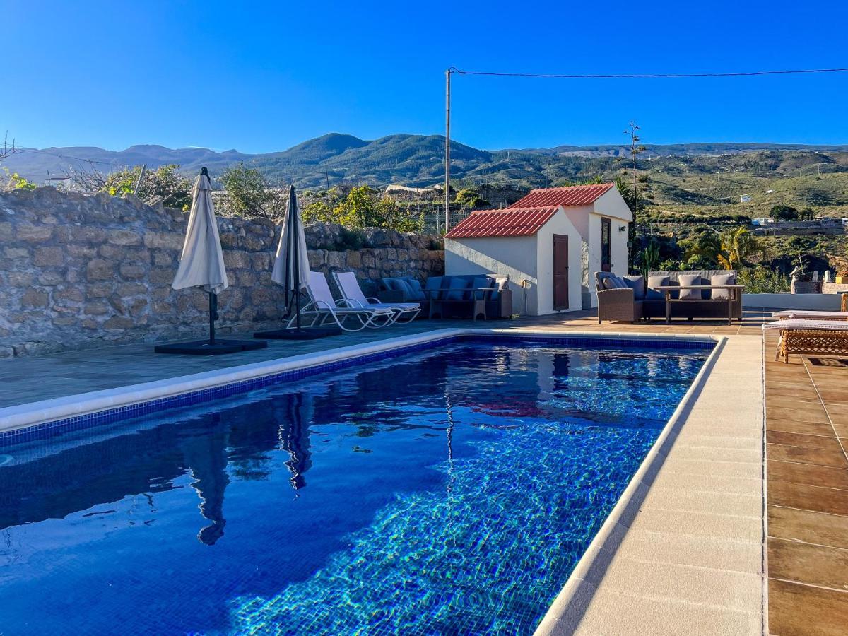 Exquisite Rural House With Garden, Pool And Sea Views Villa Arico Viejo Ngoại thất bức ảnh
