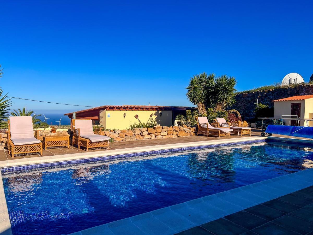 Exquisite Rural House With Garden, Pool And Sea Views Villa Arico Viejo Ngoại thất bức ảnh