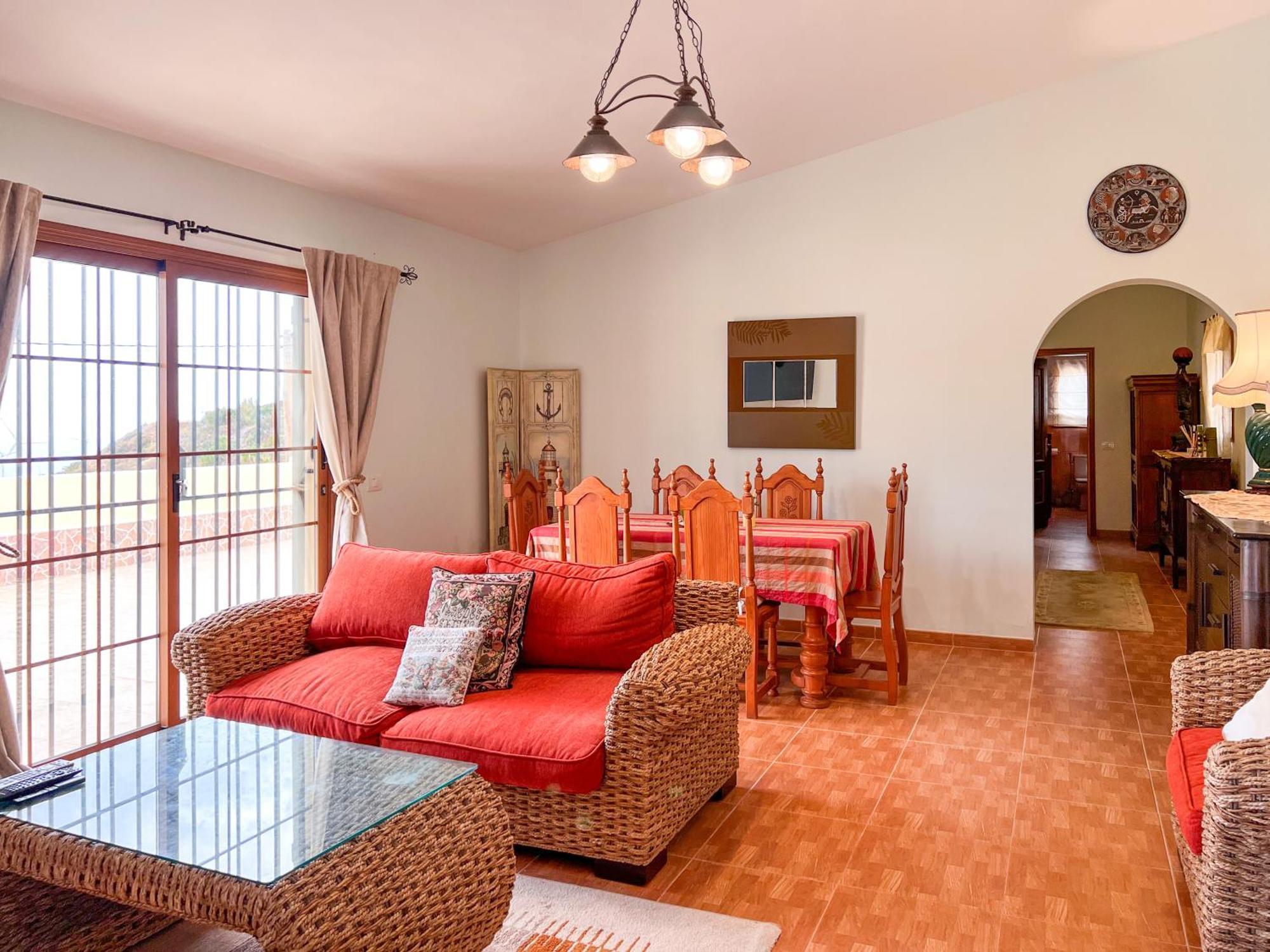 Exquisite Rural House With Garden, Pool And Sea Views Villa Arico Viejo Ngoại thất bức ảnh