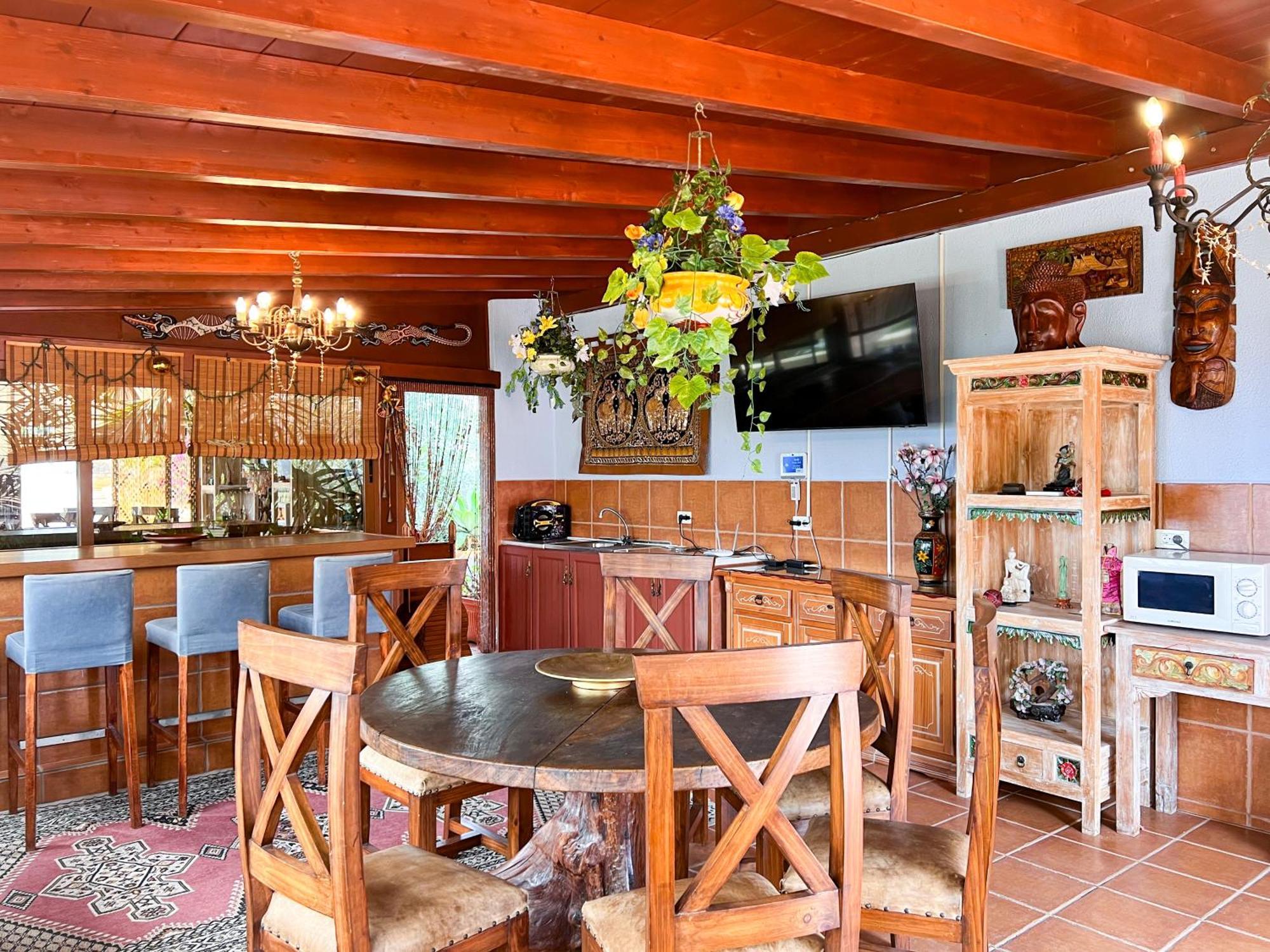 Exquisite Rural House With Garden, Pool And Sea Views Villa Arico Viejo Ngoại thất bức ảnh